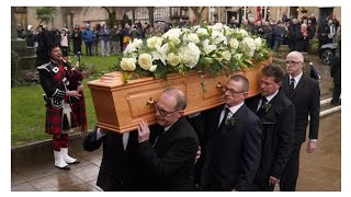 Man Utd heroes attend Denis Law funeral as 'The King' laid to rest