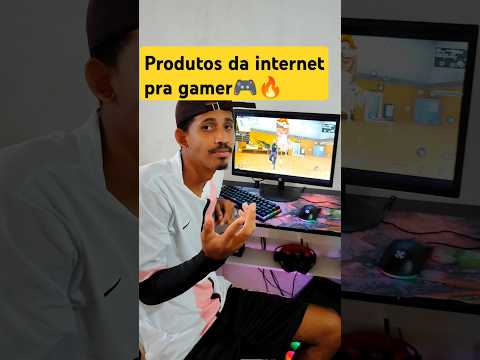 Produtos que comprei na internet pra me ajudar nos games!! ff 🥷🎮  #produtosdainternet #luva #games