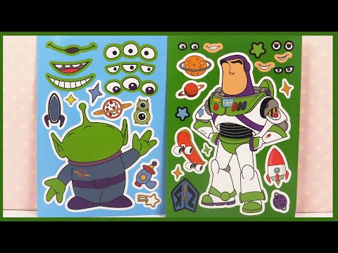 Toy Story Crée ton Personnage | Activités pour Enfants Autocollants