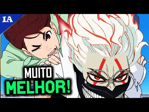 AQUILO NÃO EXISTIA NO ORIGINAL E FICOU MUITO BOM! - Dandadan e11