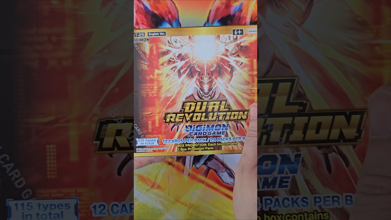 This has to be the WORLD RECORD!!! BT25 Dual Revolution Booster Box Opening | Digimon Card Game TCG