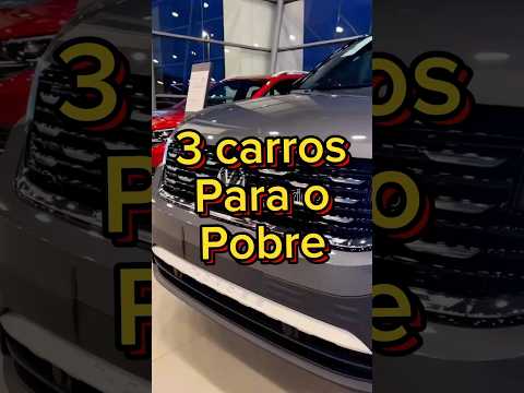 3 carros para o pobre #carros #gol #etios #classic #chevrolet