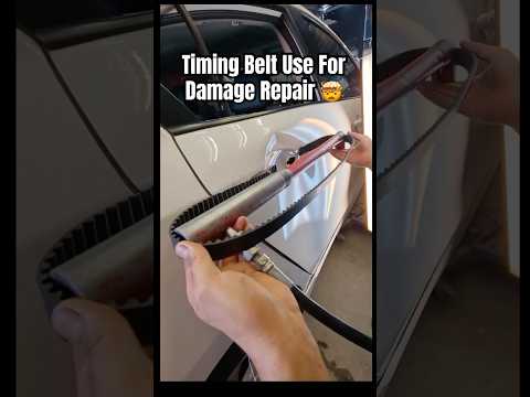 Damage Repaired With Timing Belt #automobile #mechanic #repair #shorts