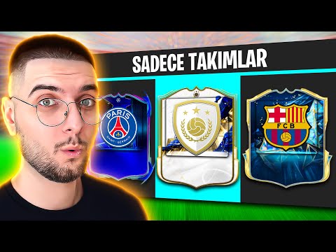 Draft ama SADECE TAKIMLARI GÖREBİLİRİM! | EA FC 25