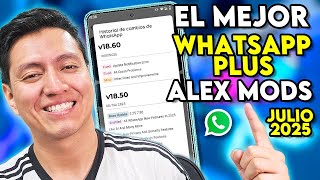 Whatsapp Plus YA FUNCIONA 📱Whatsapp Plus Alex Mods Ultima versión ✅ Con y Sin Vincular