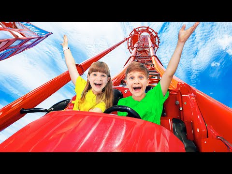 Diana ati Roma ṣabẹwo si Ferrari World Akori Park