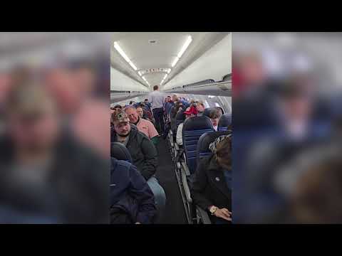 Pete Buttigieg Serves Snacks to Passengers on Delayed United Flight