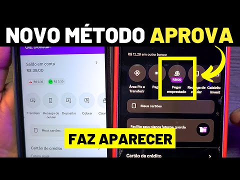 COMO FAZER APARECER PEGAR EMPRESTADO NO NUBANK FÁCIL E RÁPIDO APROVANDO NA HORA NEGATIVADO