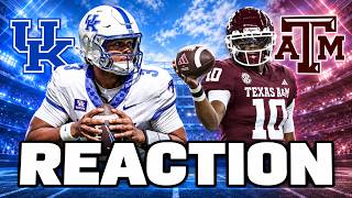 Kentucky vs Texas A&M REACTION: Wildcats STUN the Aggies | SEC Week 3