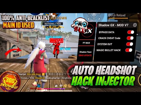 Antiban FF Panel🔥Free Fire Injector🔥Ob47 Free Fire Hack😈FF panel Hack Mobile|FF Hack|FF Injector