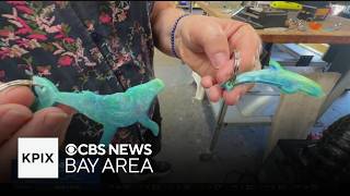 YouTube video thumbnail: Plastic Waste Gets New Life as Furniture, School Desks and More Thanks to Bay Area Nonprofit