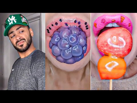 🍵Mark Adams POV Lips Eating Storytime ASMR👄 Best POVs Credit 2024 Part #10