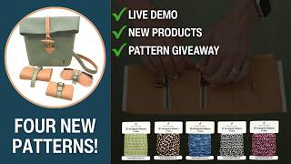 New Bag Pattern Giveaway +  How to Use Adhesive Lining (Live Demo) — Bag Maker's Workroom 7/30/26
