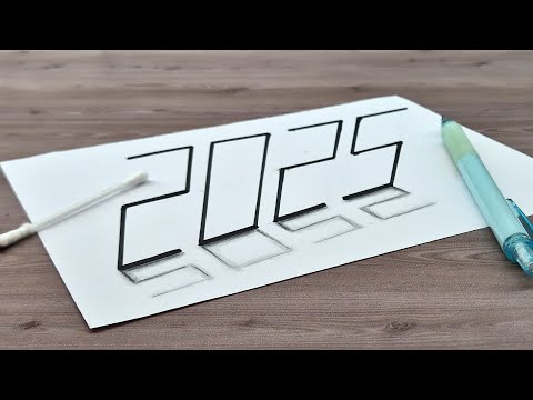 2025 3d drawing easy