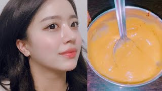 Korean जैसी टाइट, गोरी बेदाग त्वचा पाने के लिए हफ्ते में 3 बार लगाये Glass Skin