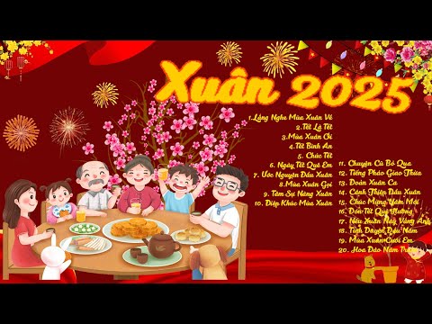 LK NHẠC XUÂN 2025 REMIX - LK Nhạc Tết Cha Cha Cha Remix Hay Nhất 2025 ❤️ Lắng Nghe Mùa Xuân Về