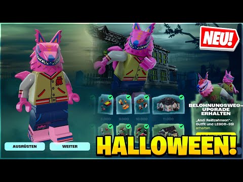 ich SPIELE das *HALLOWEEN UPDATE* in LEGO FORTNITE! 😍🎃