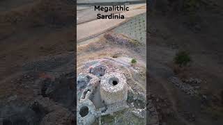 Megalithic Monument called Nuraghe Piscu. Sardinia