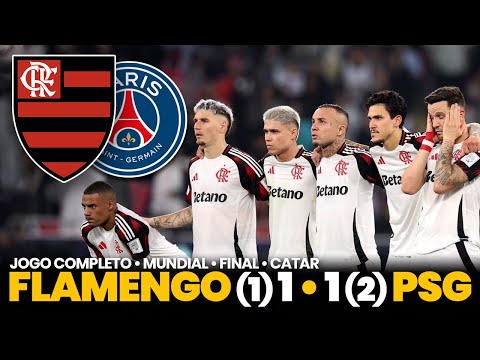 🔴 JOGO COMPLETO: FLAMENGO (1) 1x1 (2) PSG | PÊNALTIS | FINAL DO MUNDIAL DE CLUBES 2025