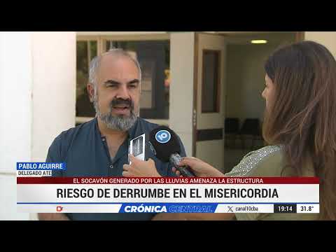 Riesgo de derrumbe en el Hospital Misericordia