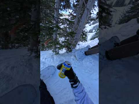 One of the funniest moments i’ve ever had on a snowboard 😂