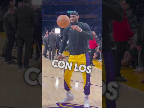 ¿SABÍAS QUE LEBRON JAMES TIRA CON LA MANO INCORRECTA?