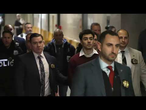 Luigi Mangione arrives to Manhattan criminal court for arraignment | NBC New York