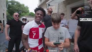 iShowSpeed Gets Called The N Word In Croatia 😂