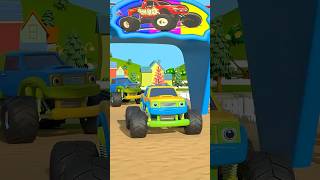 Wheels on the Vehicles Song for Babies #nurseryrhymes #vehiclees #shorts