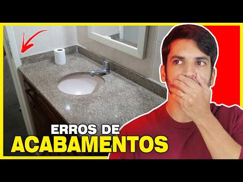 10 ERROS DE ACABAMENTOS QUE DESVALORIZAM SUA CASA