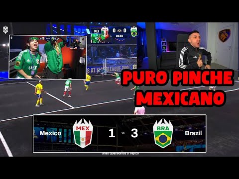 DjMaRiiO REACCIONA A MÉXICO VS BRASIL SEMIS #kingsworldcupnations