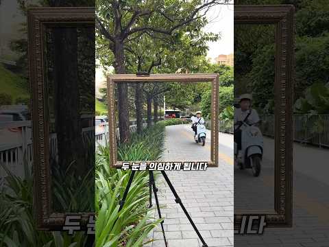 액자 속 반쪽짜리 그림