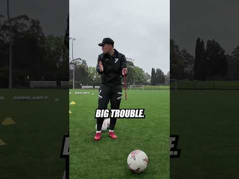 Cut back technique explained ✅ #soccertraining #soccertutorials #footballcoaching #soccercoach