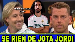 GUTI SE RIE EN LA CARA DE JOTA JORDI POR EL FICHAJE DE CUCURELLA 