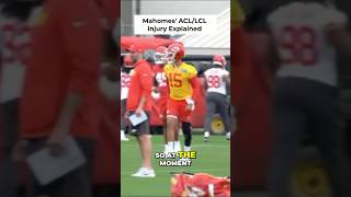 Mahomes' ACL & LCL Injury: Recovery Breakdown Explained #shorts
