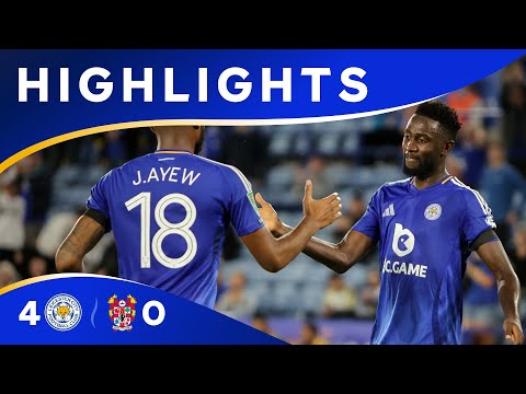 Temps forts du match Leicester - Tranmere Rovers