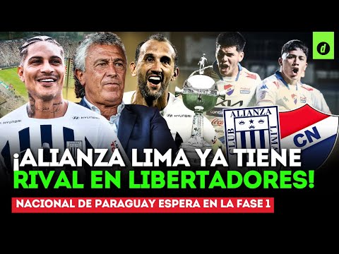 ¡EL PRIMER PASO! Alianza Lima chocará contra Nacional en la fase 1 de la COPA LIBERTADORES | Depor