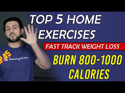 Top 5 Home Exercises to Burn 800 1000 Calories Fast