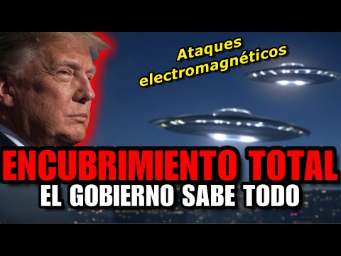 "EL GOBIERNO SABE TODO" TRUMP sobre los OVNIS