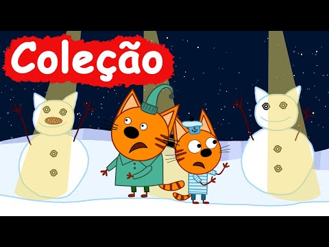 Kid-E-Cats em Portugues | Coleção dos episódios | Desenhos para crianças