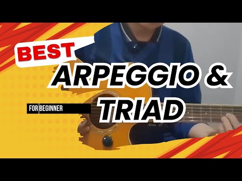 Triad arpeggios guitar techniques for beginners