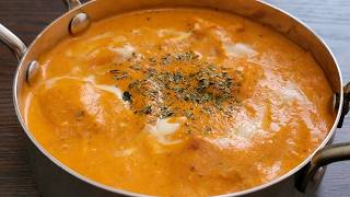 Easy Butter Chicken Recipe | How To Make Butter Chicken | Restaurant Style Butter Chicken