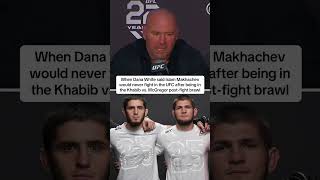 Khabib issued an ultimatum that he'd leave UFC if Islam & other teammates were fired 🤝 (via @UFC/TT)