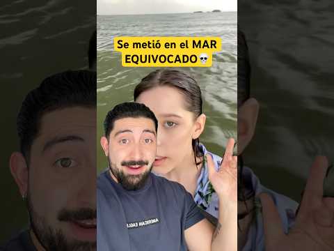 LA CHICA RUSA EN EL MAR 🌊 ¿saben el contexto?😨 #shorts