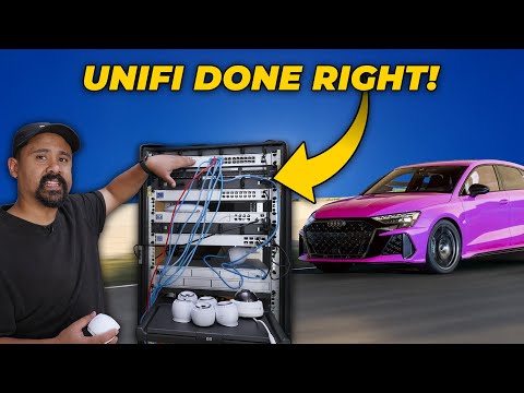 Ubiquiti Unifi for everything in a large automotive tuning house | Part 1