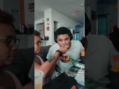 Mom’s food is better #autismfamily #shaenstece #funny