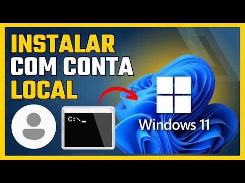 Instalar Windows 11 com Conta de Usuário Local (Sem Conta Microsoft na Internet) - Comando no CMD