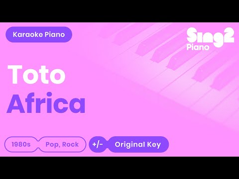 TOTO – Africa (Karaoke Piano)