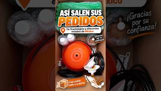📦 Así salen sus pedidos.