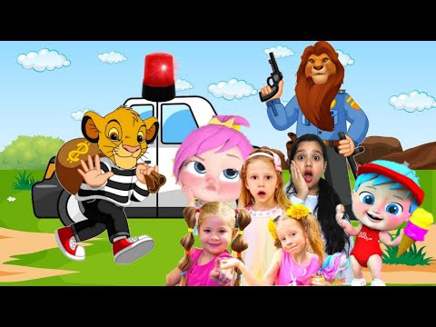 حدوته الأسد سيمبا خطف لولو و شفا وناستيا و روما وديانا